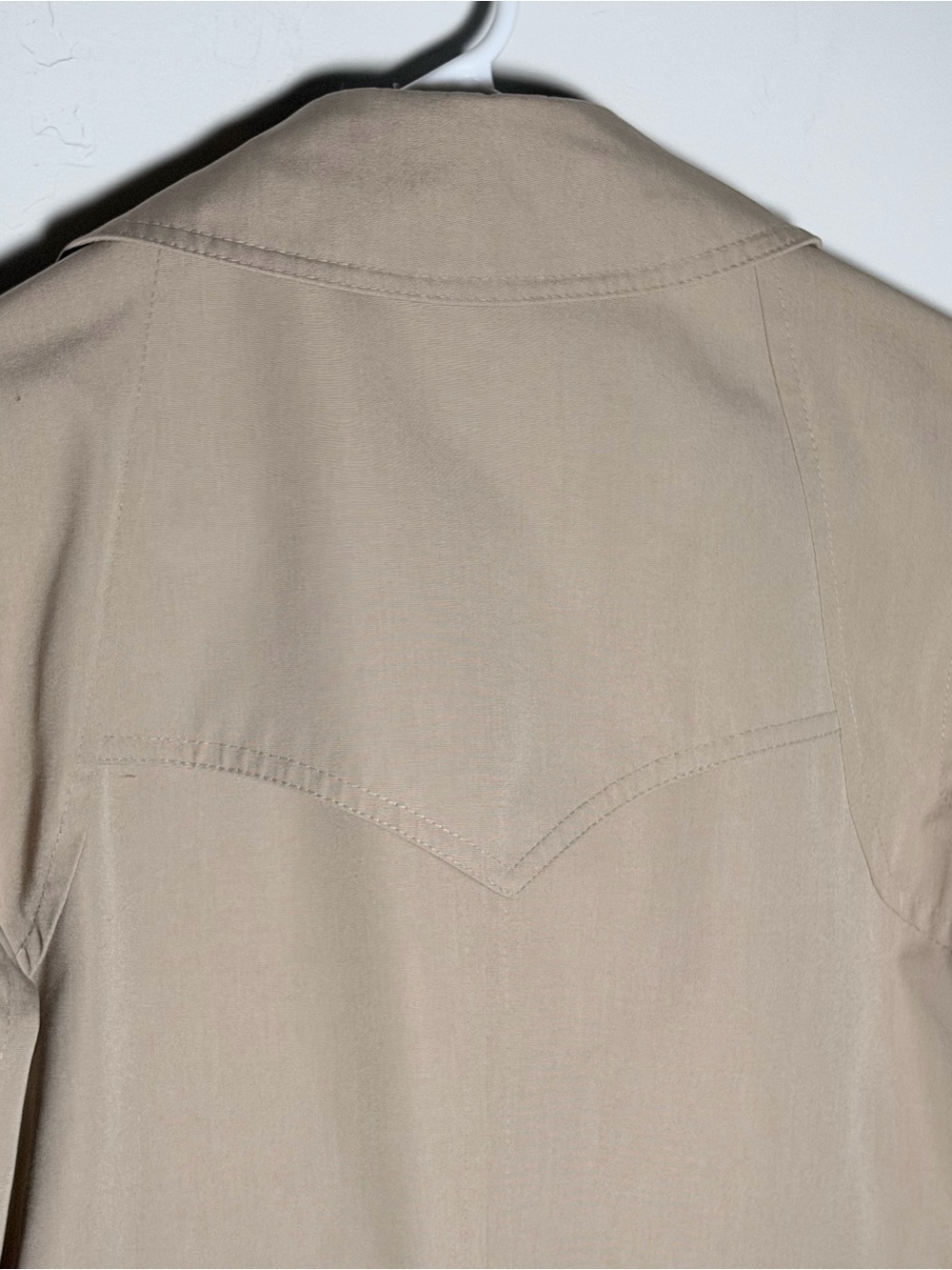Misty Harbor Beige Double-Breasted Trench Coat Medium - Picture 9 of 13